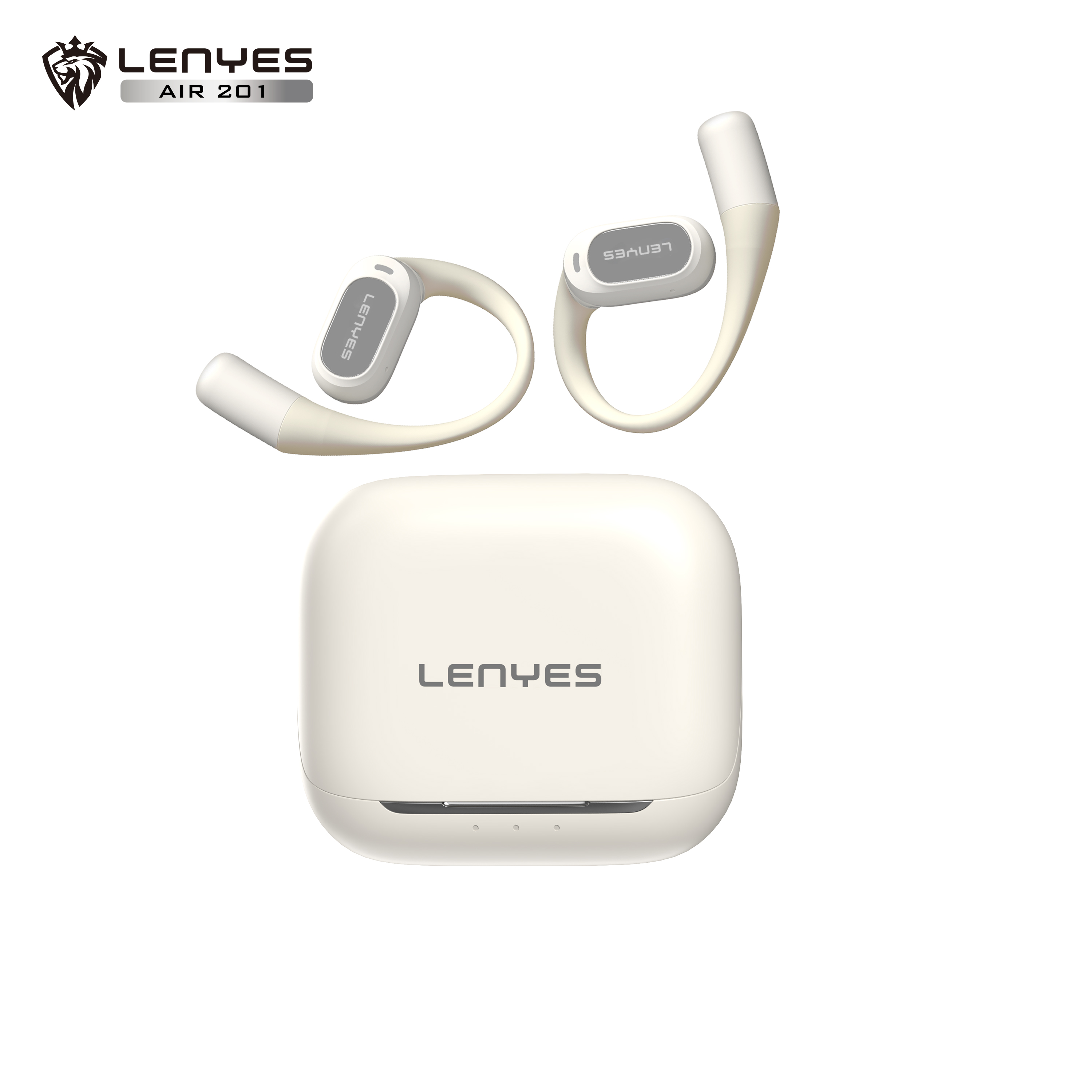 AIR201 BEI Auriculares Bluetooth TWS V5.4 ENC  Deportivos