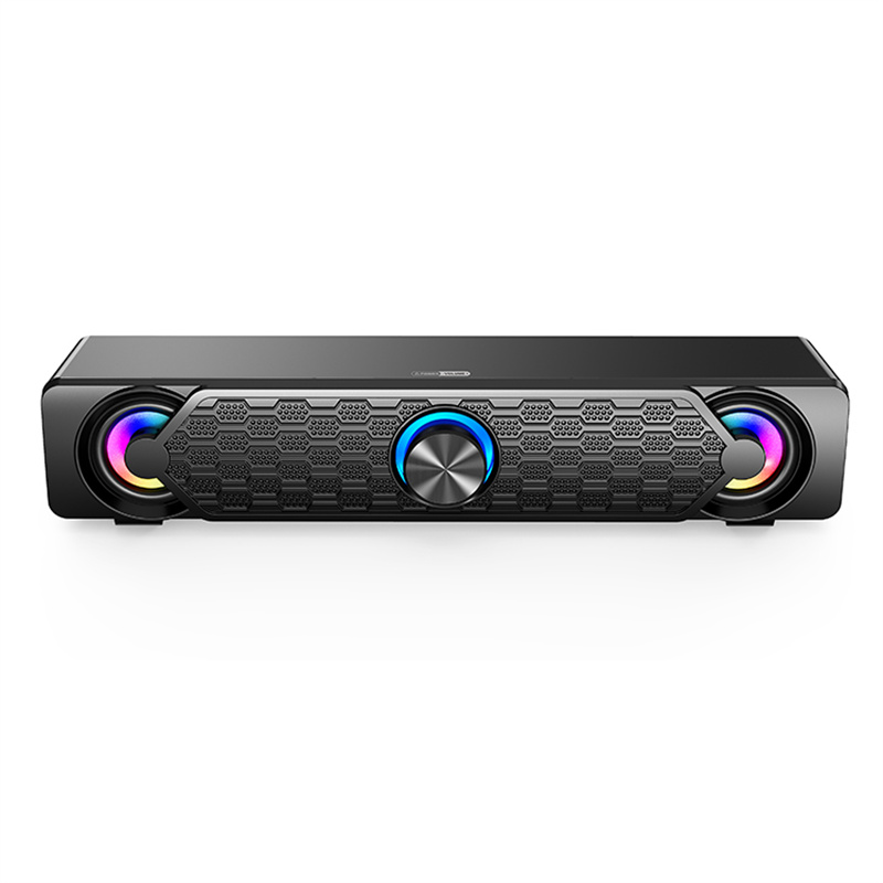 ALTAVOZ DE PC RGB 6W(2*3W) CON REGULADOR DE VOLUMEN SK715
