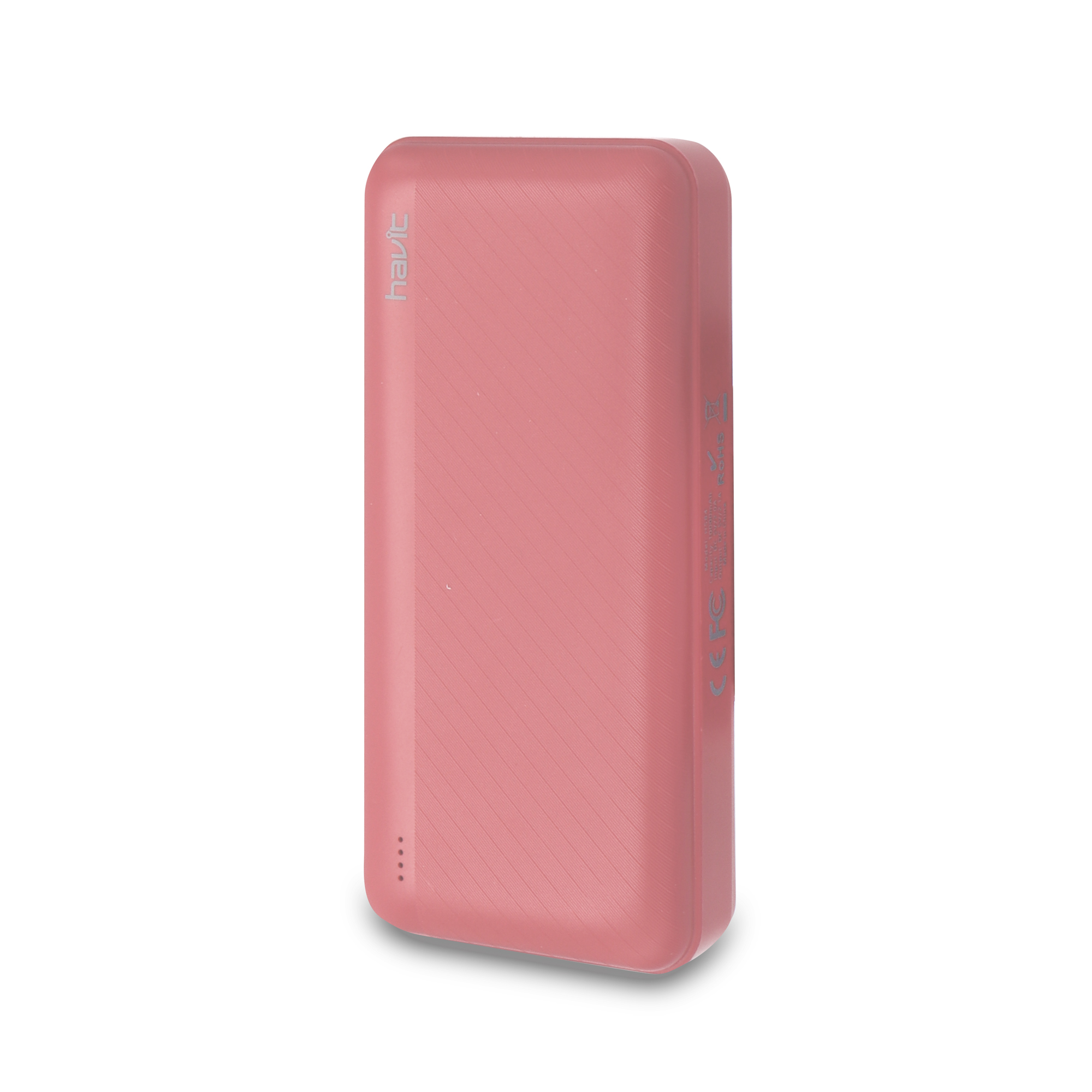 Bateria Externa Dual USB 10000mah H584 Rosa