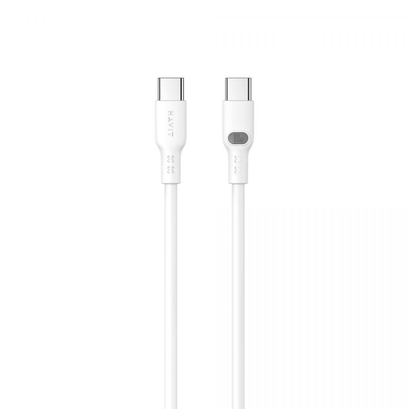 CB6280 Cable TIPO C A TIPO C 5.0A PD 100W Con Funda deSilicona/Gel