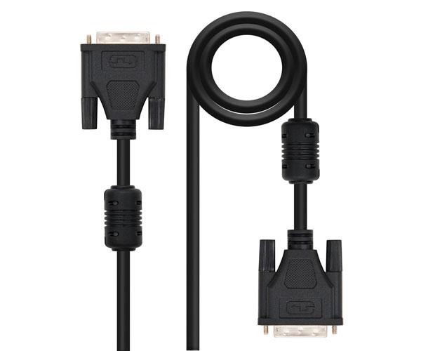 Cable DVI-D single link 18+1 M/M 1.8m / Ferrita / Aisens A117-0086