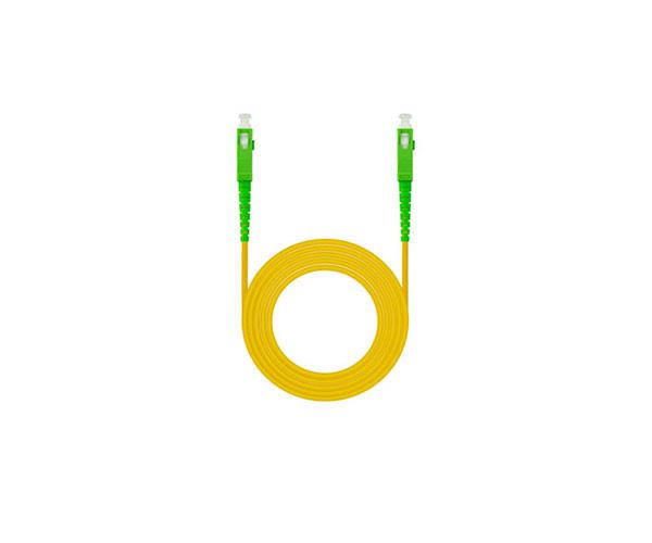 Cable Fibra Optica Monomodo Sc Apc/sc Apc 9/125u 3 Metros LSZH / Nanocable 10.20.0003
