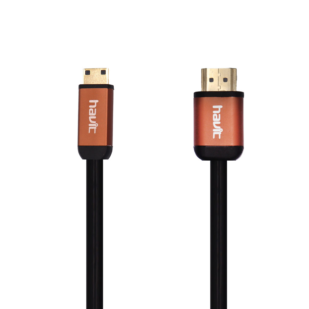 Cable Mini HDMI a HDMI 3M HV-X63 Marron