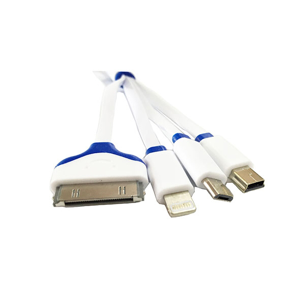 Cable todo en 1 (USB a iP4/iP5/Micro USB/Mini USB )