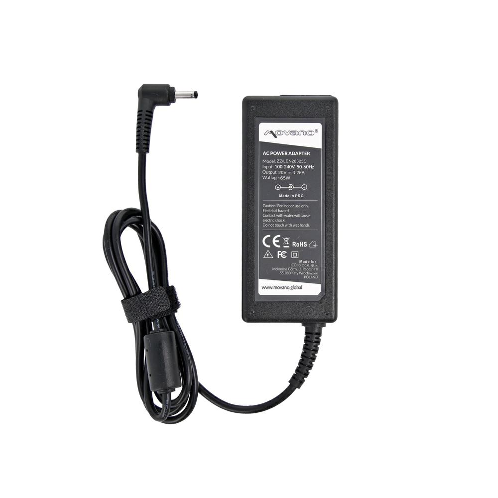 Cargador Portatil Lenovo 20V 3.25A 4.0*1.7mm Movano
