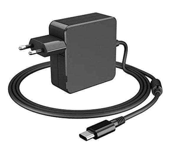 Cargador para portátil universal automático de 5V a 20V  6.5A Max.130W Tipo C