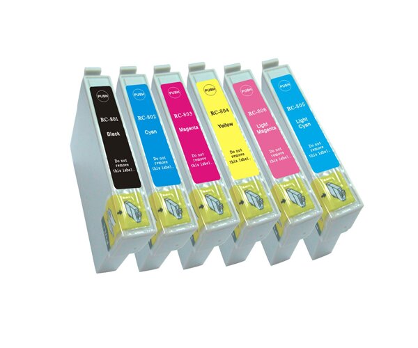 Cartucho Compatible - Negro - Epson - T0801 - (15ml) - (29g)