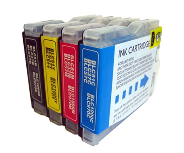 Cartucho Tinta Compatible - Brother - LC970/1000M -Magenta