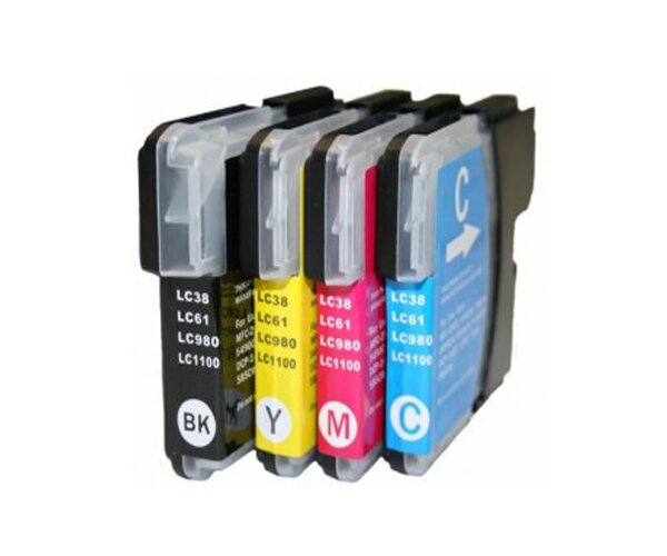 Cartucho Tinta Compatible - Brother - LC980/1100C - Cian