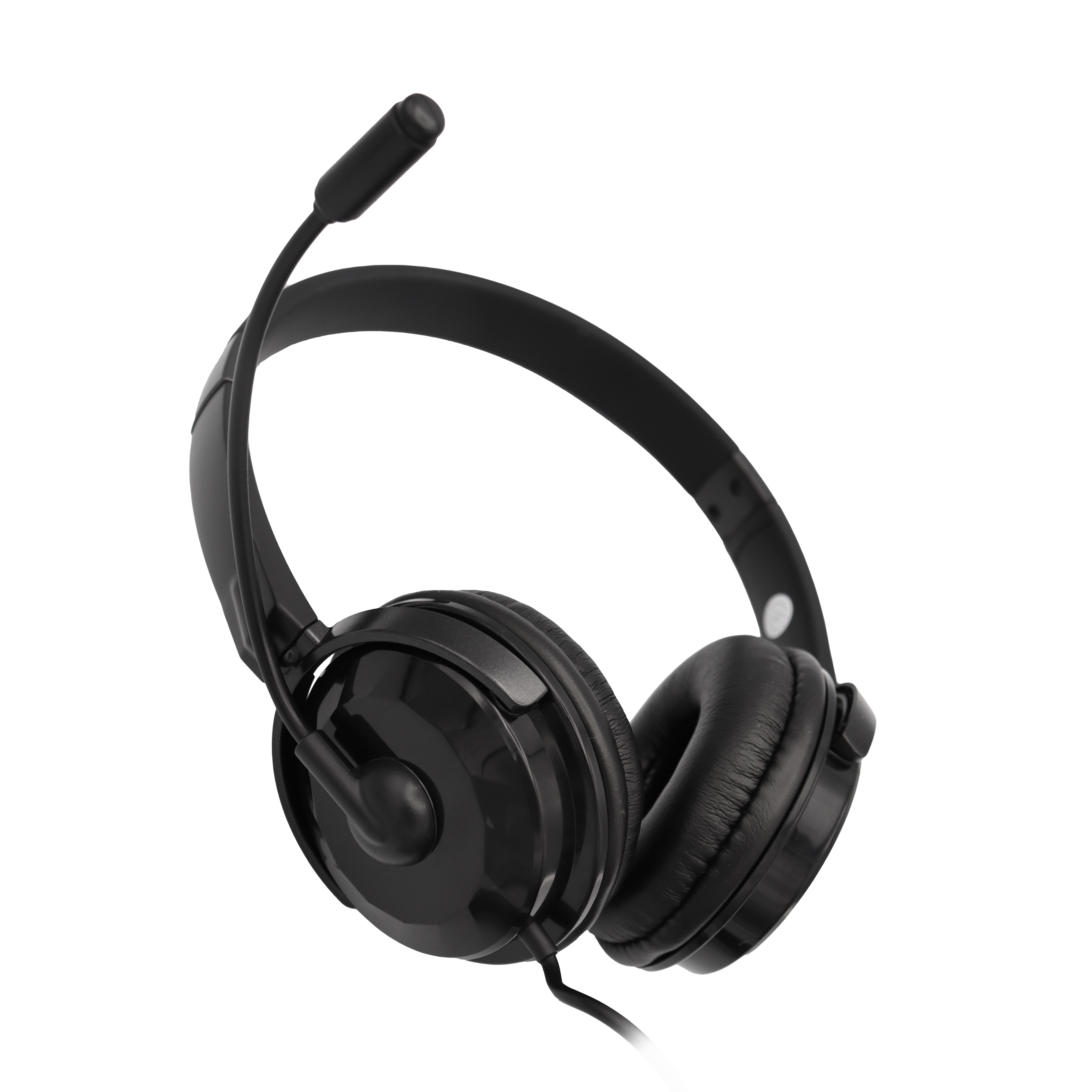 H217D Cascos de PC con Micrófono y Doble Jack de 3.5mm (Audio + Micro)