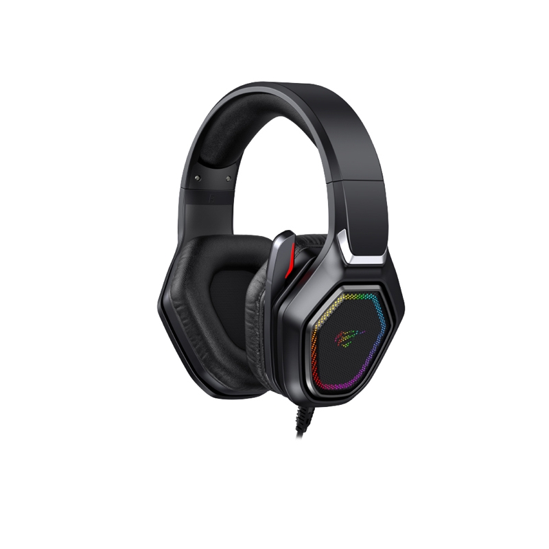 H659D Casco Gaming 1X3.5mm + USB de Alimentación y Adaptador Para PC