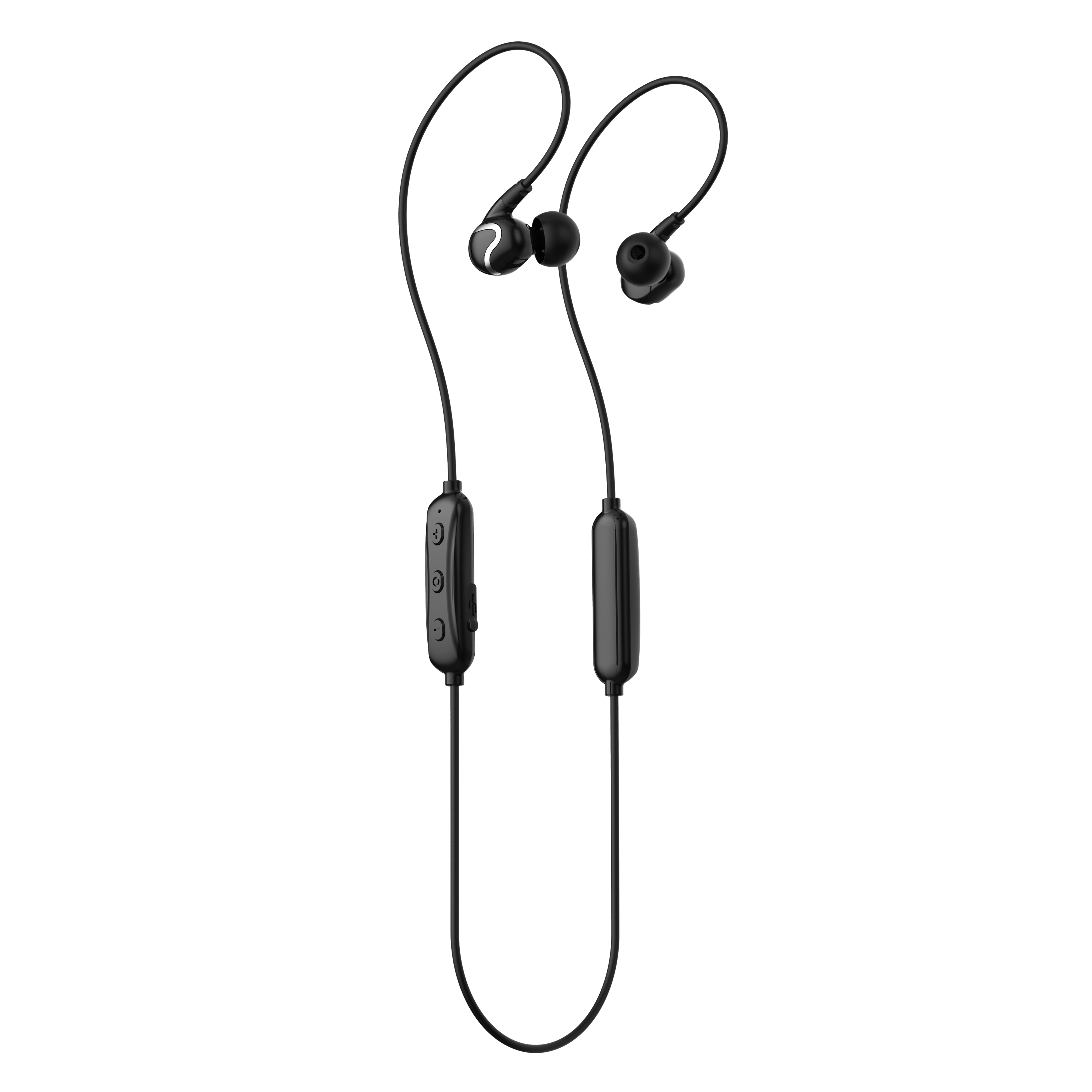 H967BT Negro Auricular Deportivo Bluetooth