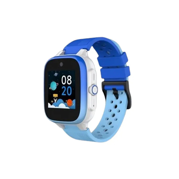 KW12 Reloj Infantil con GPS Lector de SIM 4G con Llamadas y Camara AZUL