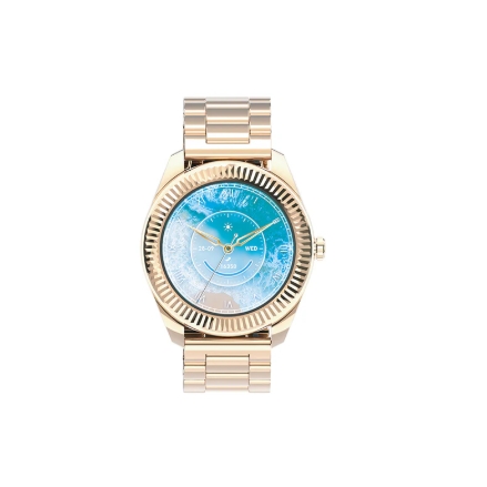 LW-252 OR Reloj smart watch Esfera Redonda con llamadas ip67