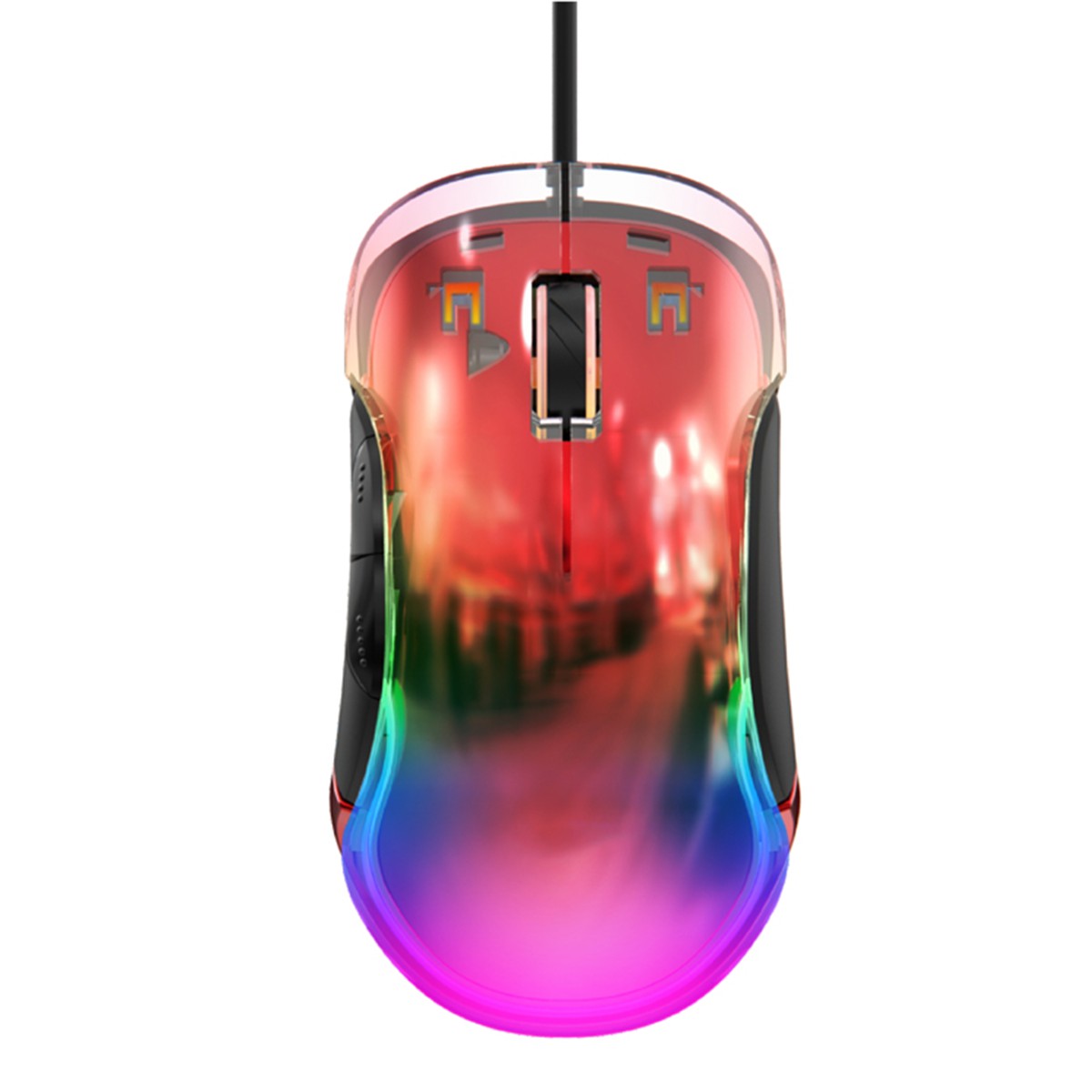 MS952 Ratón Gaming Full RGB Programable 7 botónes 800-8000DPI